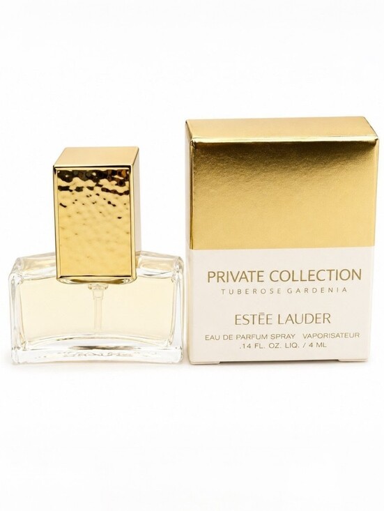 Estee Lauder Other - Estee Lauder Private Collection Tuberose Gardenia Mini Perfume - Gold & Clear